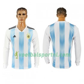 Argentinië Thuis Shirt WK voetbal 2018 L/S